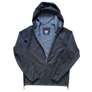 32 Degrees Black Waterproof Unisex Rain Jacket